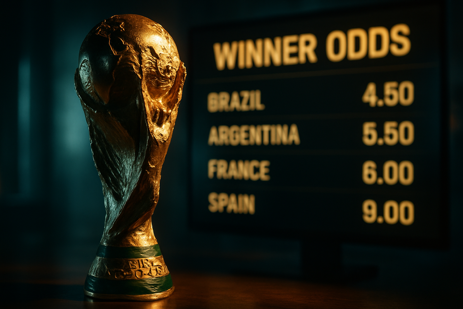 World Cup 2026 Winner Odds: Who Prediction Markets Favor