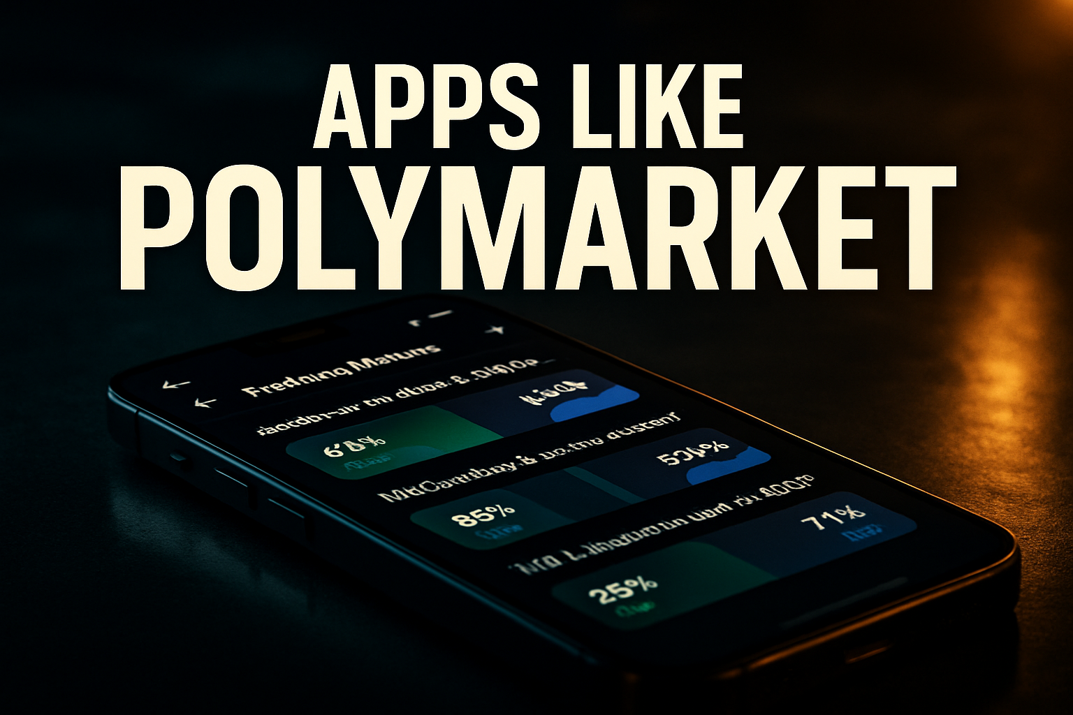 12 Best Apps Like Polymarket in 2026
